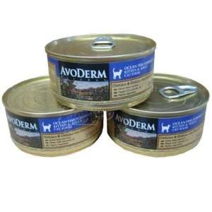  AvoDerm Ocean Fish Canned Cat Food Case