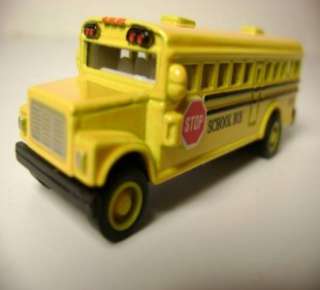   Yellow Public City School BUS 2.5  1/150 N Scale Diecast Bus  