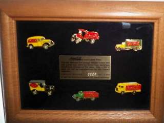 OLYMPIC SPONSOR COCA COLA 6 PIN DELIVERY TRUCK SET  
