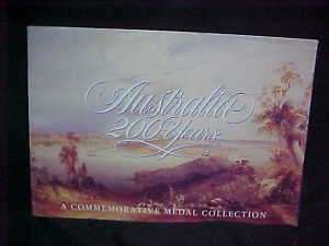 Australia 200 Years Commemorative Medal Coin Collection  