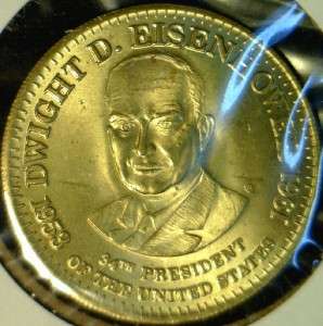   IKE Eisenhower US MINT Commemorative Bronze Medal   Token   Coin