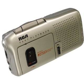RCA RP3538R Micro Cassette Recorder Voice Recorder