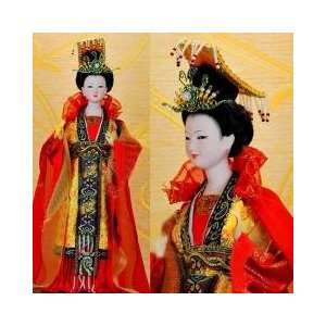  Empress Wu Red Chinese Opera Figurine 