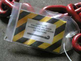 Crosby Lebus L 180 Winch line Tail Chain NOS  