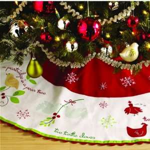  Christmas Holiday Tree Skirt: Home & Kitchen