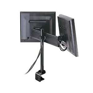  Dual Monitor Stand Desk Clamp, Black, Sdla412: Electronics