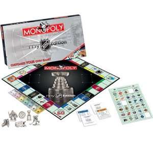    USAOPOLY My NHL Customizable NHL Monopoly Game Toys & Games