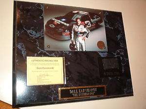 DALE EARNHARDT AUTHENTIC RACING TIRE WALL PLAQUE BOXED  