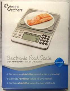   Watchers Electronic Food Scale with PointsPlus Values Database  