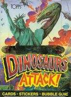 DINOSAURS ATTACK 1988 TOPPS TRADING CARD BOX T REX  