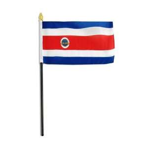  Costa Rica Flag 4 x 6 inch Patio, Lawn & Garden