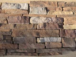   FACED LEDGESTONE VENEER WALL SUPPLY KIT W/12 MOLDS MAKES STONE  