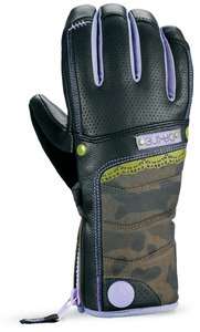 DAKINES TARGA womens snow gloves are a luxuious blend of drum dyed 