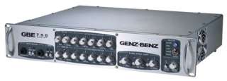 NEW Genz Benz GBE 750 Bass Guitar Head Amplifier  