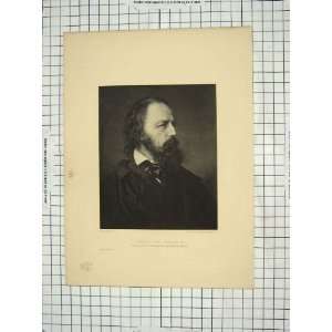  Portrait Alfred Lord Tennyson Giradot Mayall