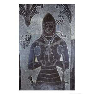 Brass of Sir John Wilcotes, Church of St Michael and All Angels, Great 