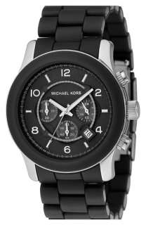 Michael Kors Large Runway Silicone Wrap Watch  