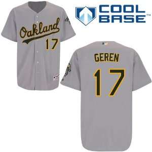 Bob Geren Oakland Athletics Authentic Road Cool Base Jersey By 