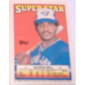 George Bell Topps Superstar Trading Card 1988