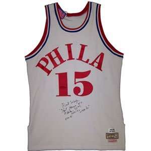  Hal Greer Memorabilia Signed 76ers All Star Jersey Sports 