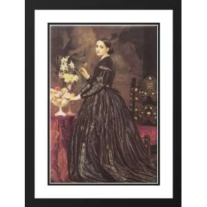   19x24 Framed and Double Matted Mrs James Guthrie
