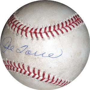 Joe Torre Los Angeles Dodgers Autographed Game Used Baseball vs 