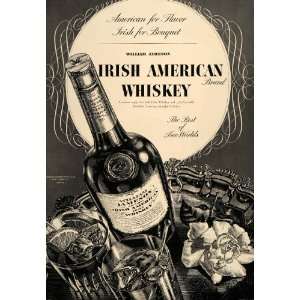  1937 Ad William Jameson Irish Whiskey Artist Merritt 