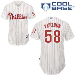 Jonathan Papelbon #58 Philadelphia Phillies (XXL) Majestic Authentic 