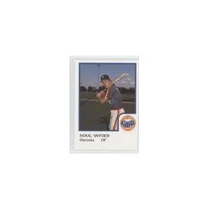  1986 Osceola Astros ProCards #24   Doug Snyder: Sports 
