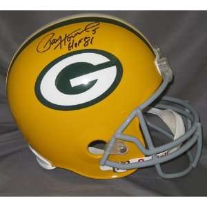 Paul Hornung Autographed Helmet   Full Size Hof