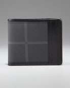 Burberry Smoked Check Card Case   