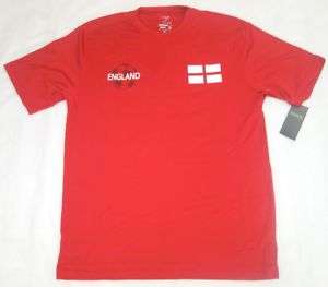 World Cup Soccer England Mens Liverpool Tee Jersey New  