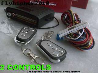 CAR KEYLESS REMOTE CONTROL ENTRY KIT FOR DOOR LOCK/UNLOCK FBY26  