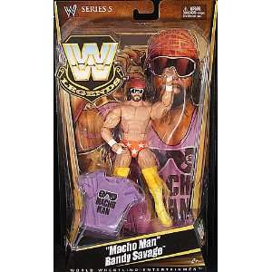  RANDY SAVAGE   WWE LEGENDS 5 WWE TOY WRESTLING ACTION 