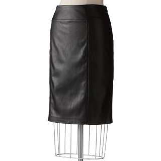 Dana Buchman Faux Leather Pencil Skirt  Kohls