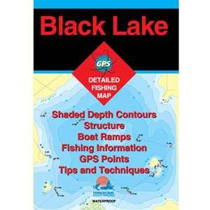 Black Lake  New York Lake Maps By Fishing Hot Spots  