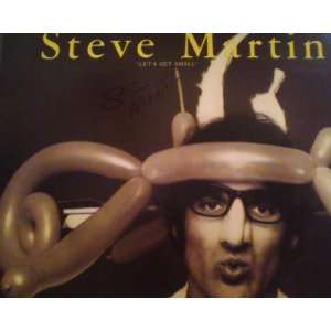   Steve Martin Lets Get Small Record Album Lp Hand Signed By Steve