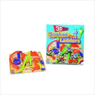 Intex 3D Snakes and Ladders Board Game 1380 703396013806  