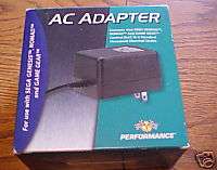 AC Adapter Sega Genesis Nomad,Game Gear Power Cable MIB  