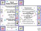 Baby Shower Invitations Mod Mom Chic Mommy to be