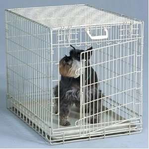  Extra Large White Fold Down Dog Crate
