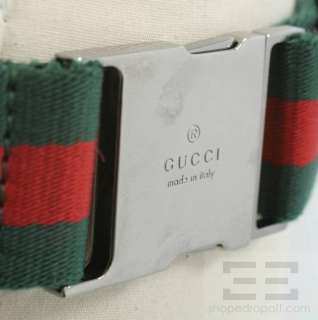 Gucci Brown Monogram Canvas Web Belt Bag  