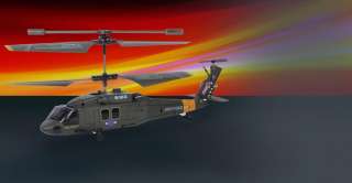   3CH UH 60 Black Hawk RC Gyro MINI Helicopter Remote Control  