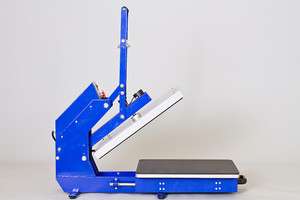   Open Heat Press Machine for T Shirts Rhinestone Heat Transfers  