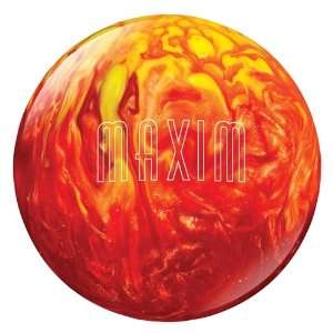  Ebonite Maxim Bowling Ball  Red/Orange/Yellow Sports 