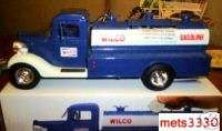 1986 First WILCO TOY TANKER TRUCK TOY BANK HESS TIRES  