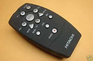 Hitachi CLU 120S Projection TV Remote Control F97  