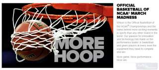 Wilson NCAA Replica Game Ball Basketball Indoors & Outdoors Size 28.5 