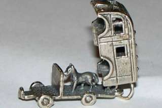 Horse Trailer UK Silver Charm Opens 3 D Horse Standing  
