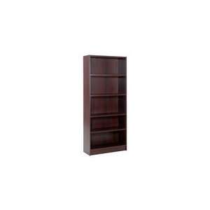    Nexera Essentials 72 Tall Mahogany Bookcase